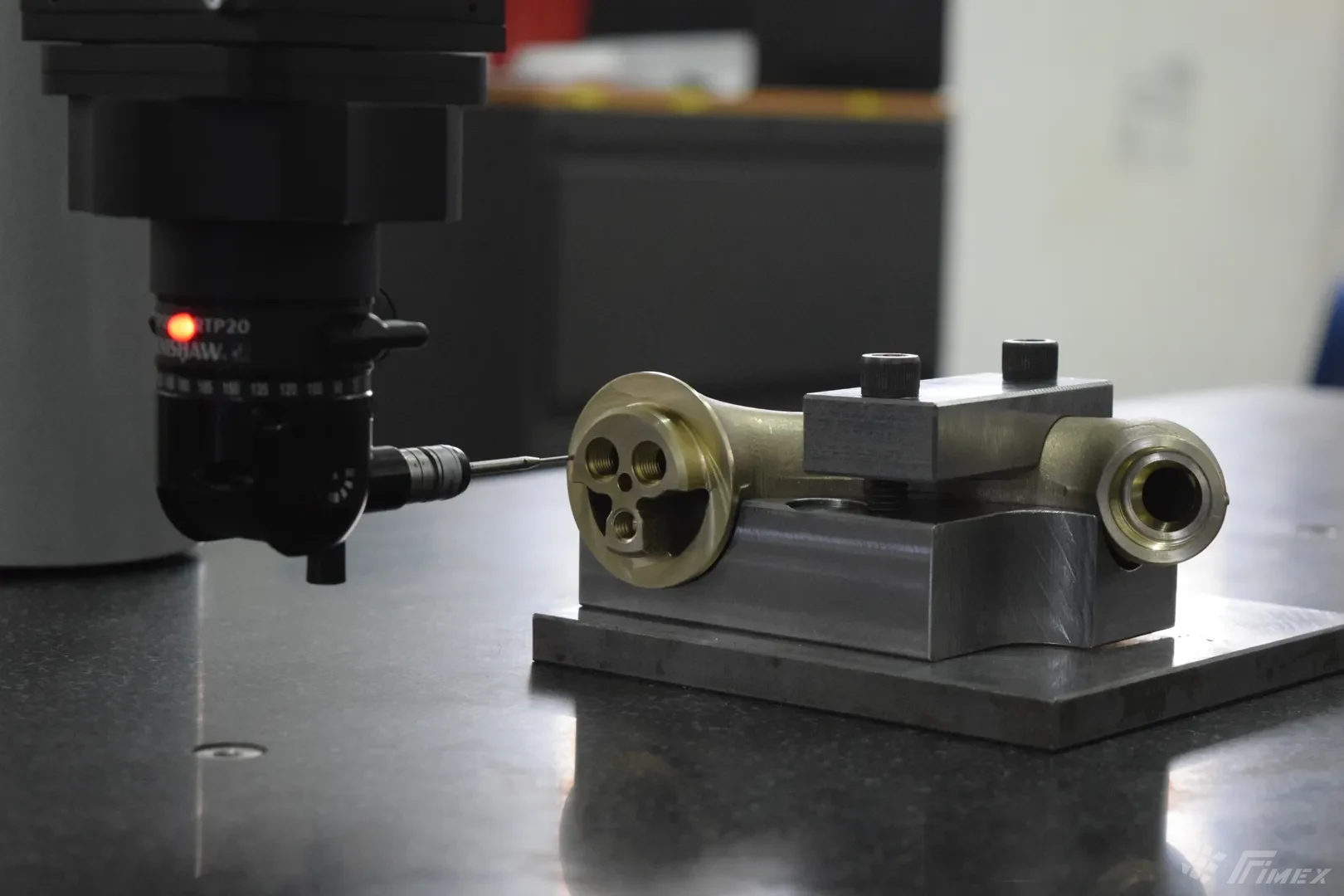 Medición CMM Válvula de Latón