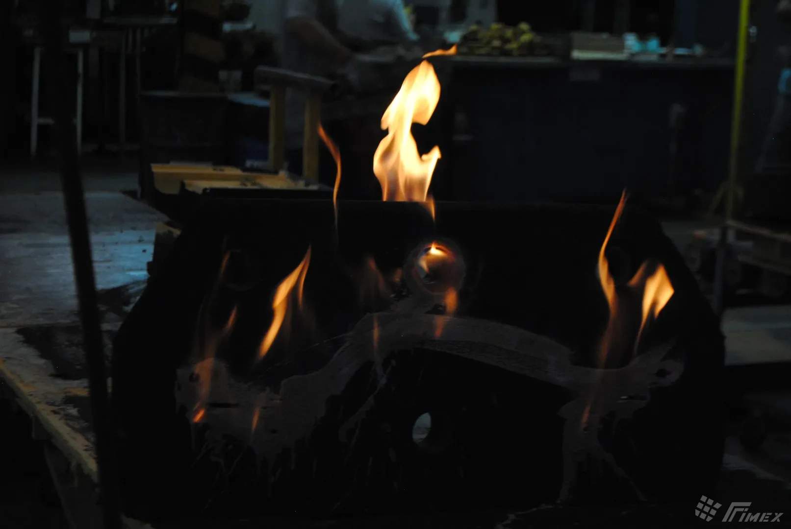 Flameo de Molde de Arena