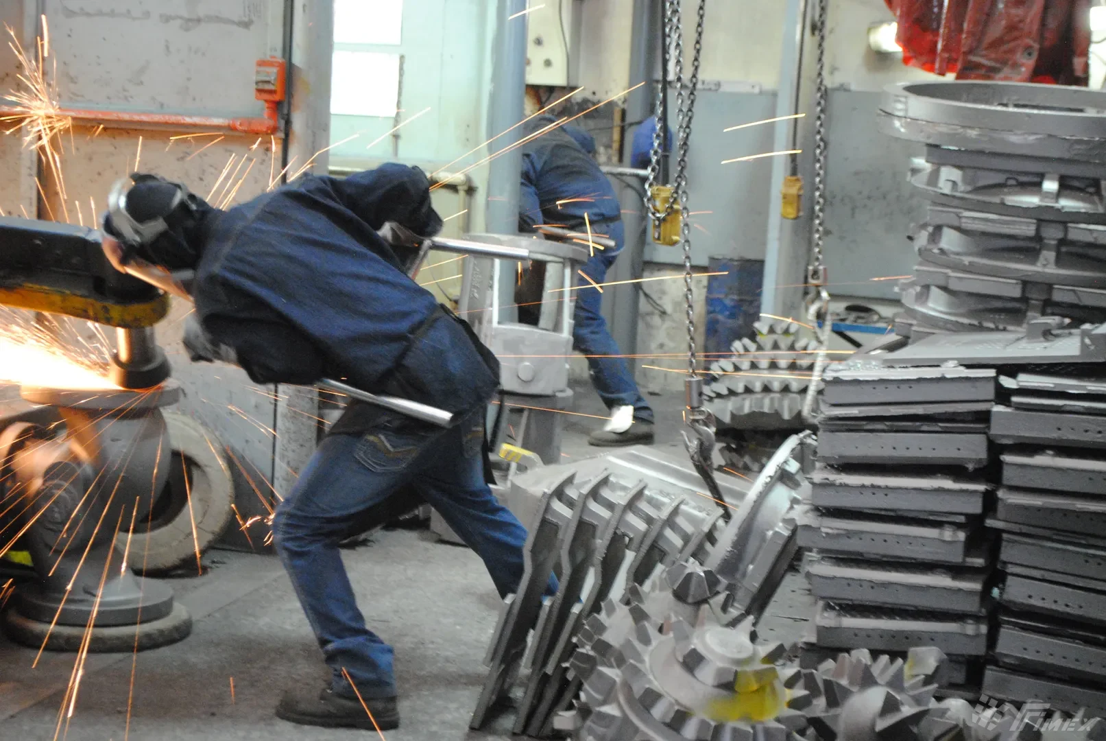 Estación de esmerilado