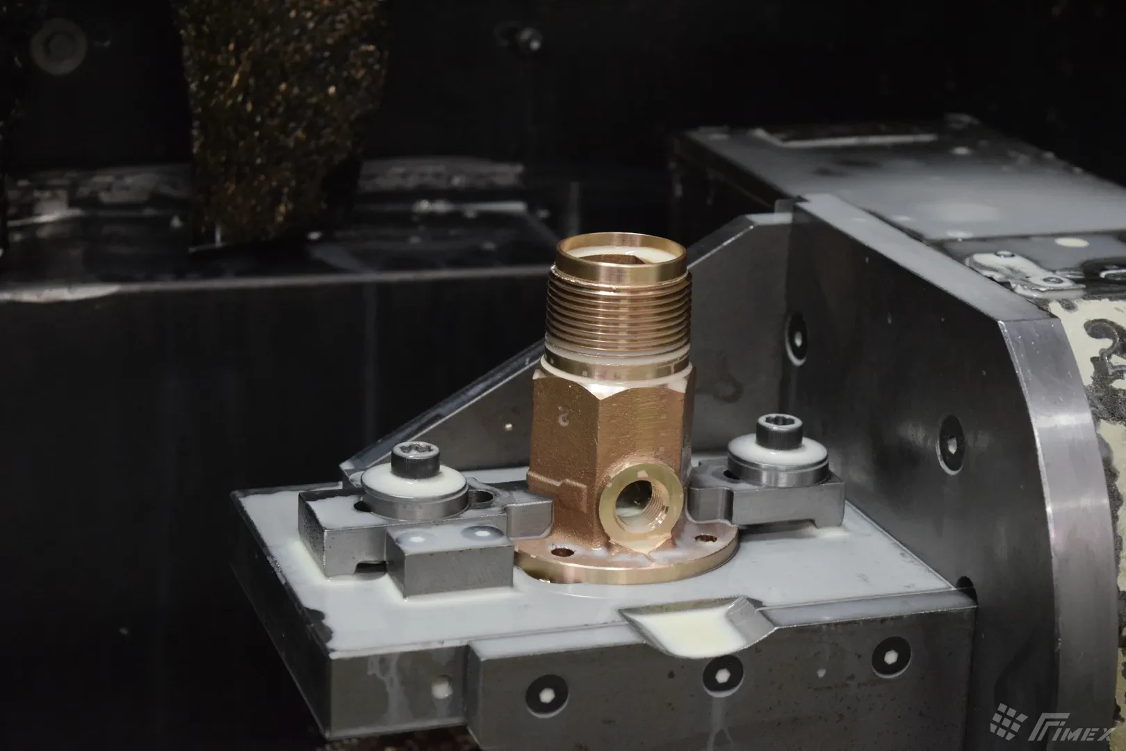 Montaje CNC Fitting de Latón