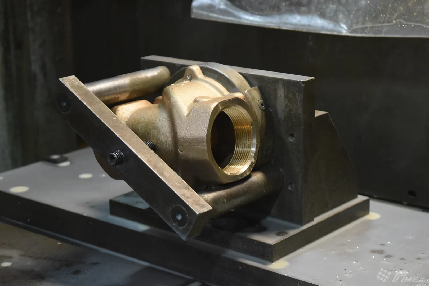 Fixture CNC Cuerpo de Válvula