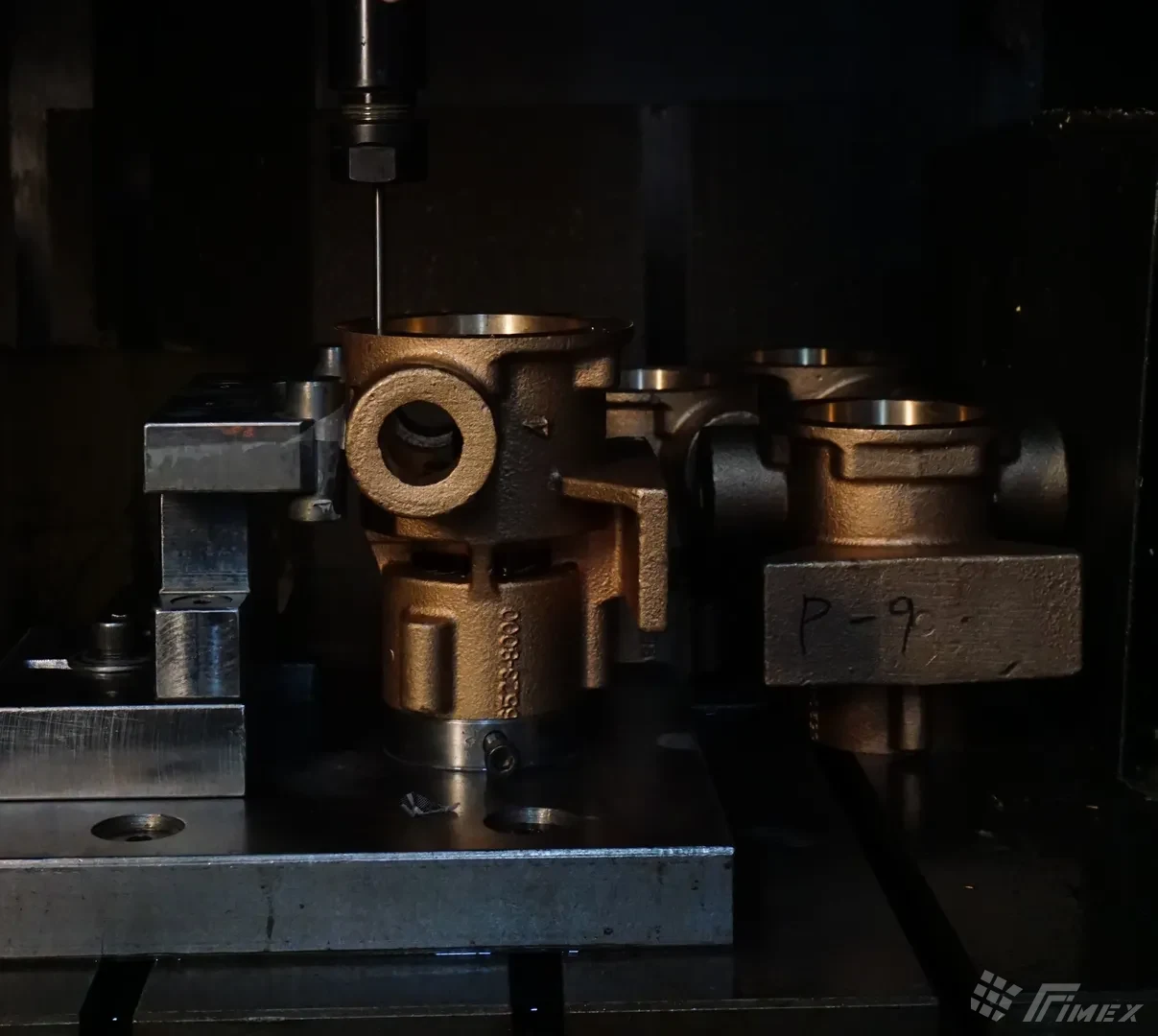 Montaje CNC Válvula de Latón