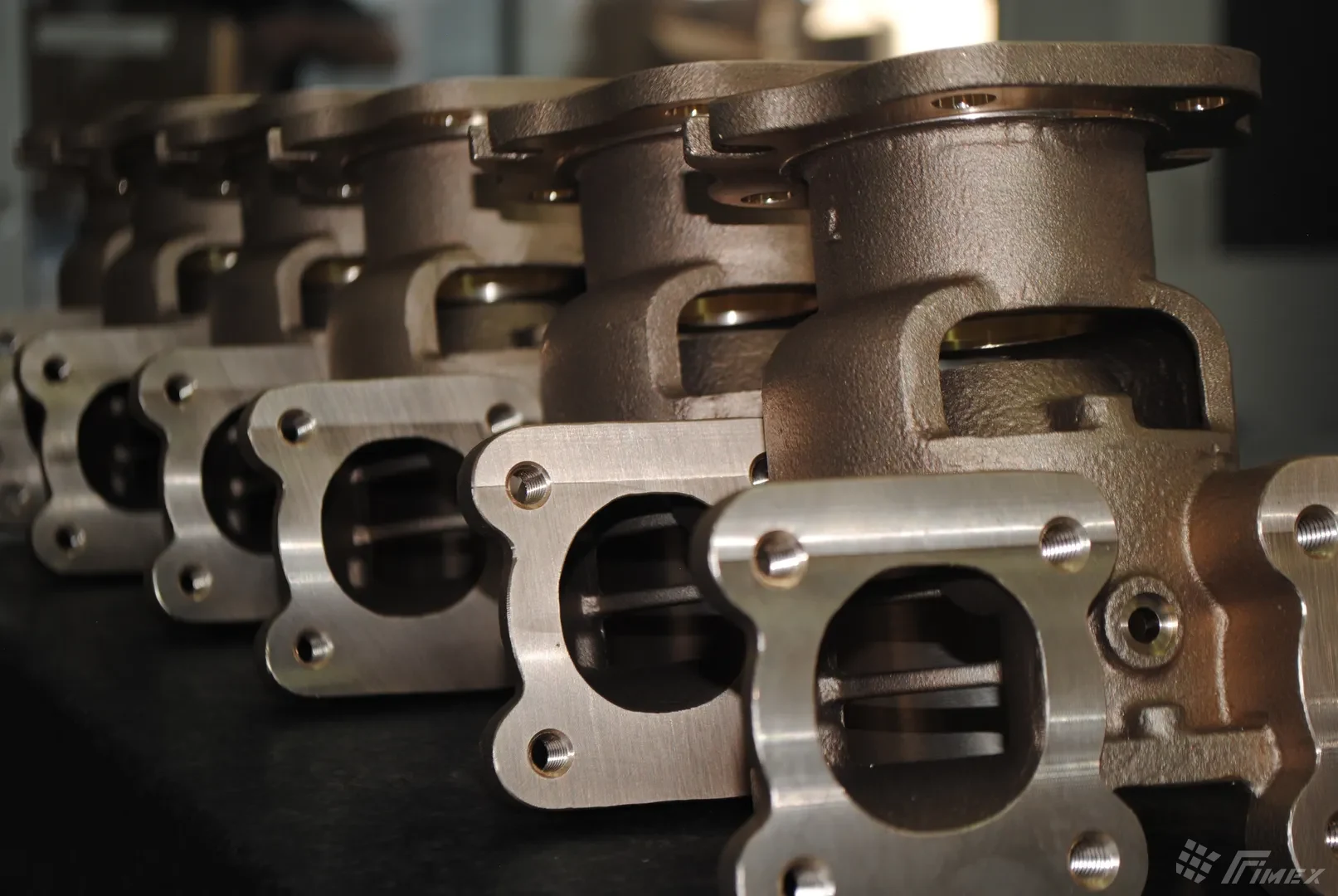 Carcasas de latón maquinadas