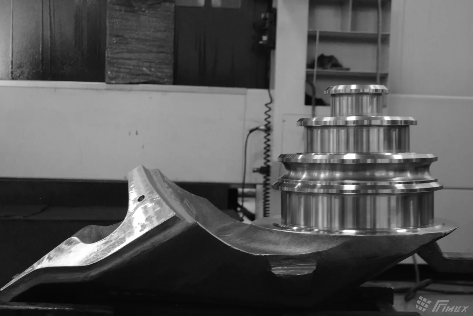 Voluta y Hub Maquinados