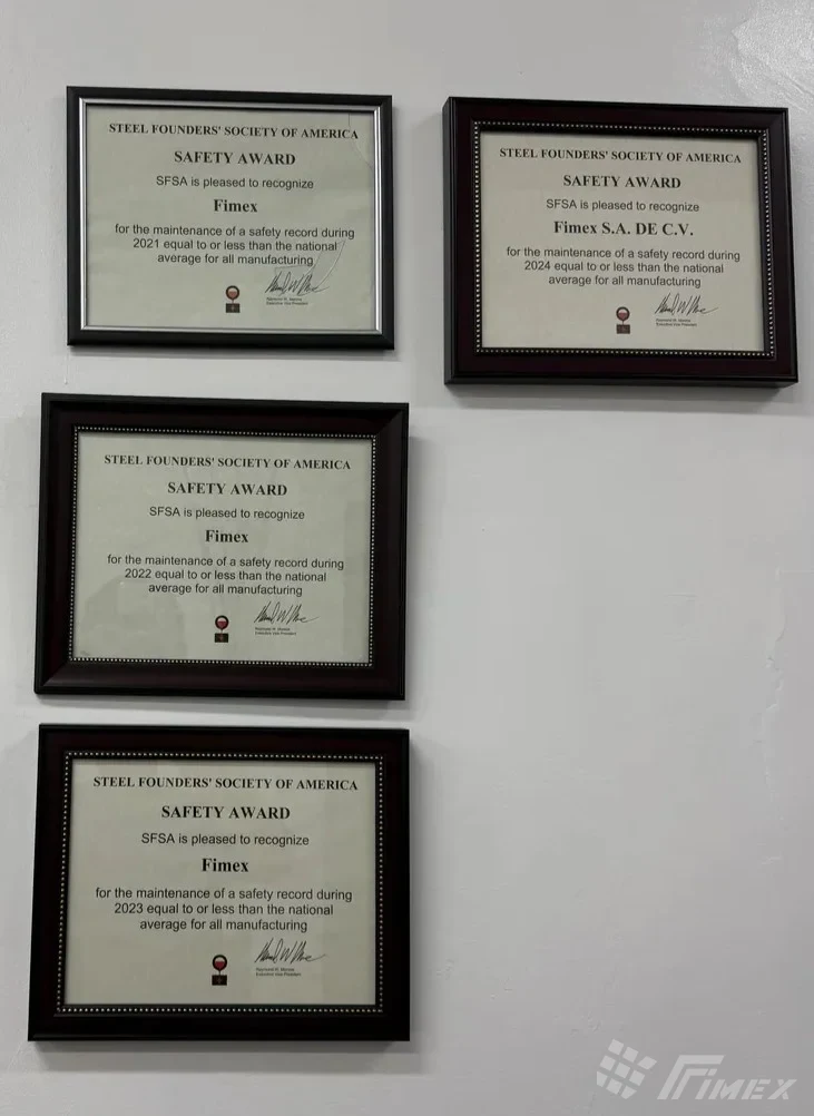 Certificados SFSA de Seguridad
